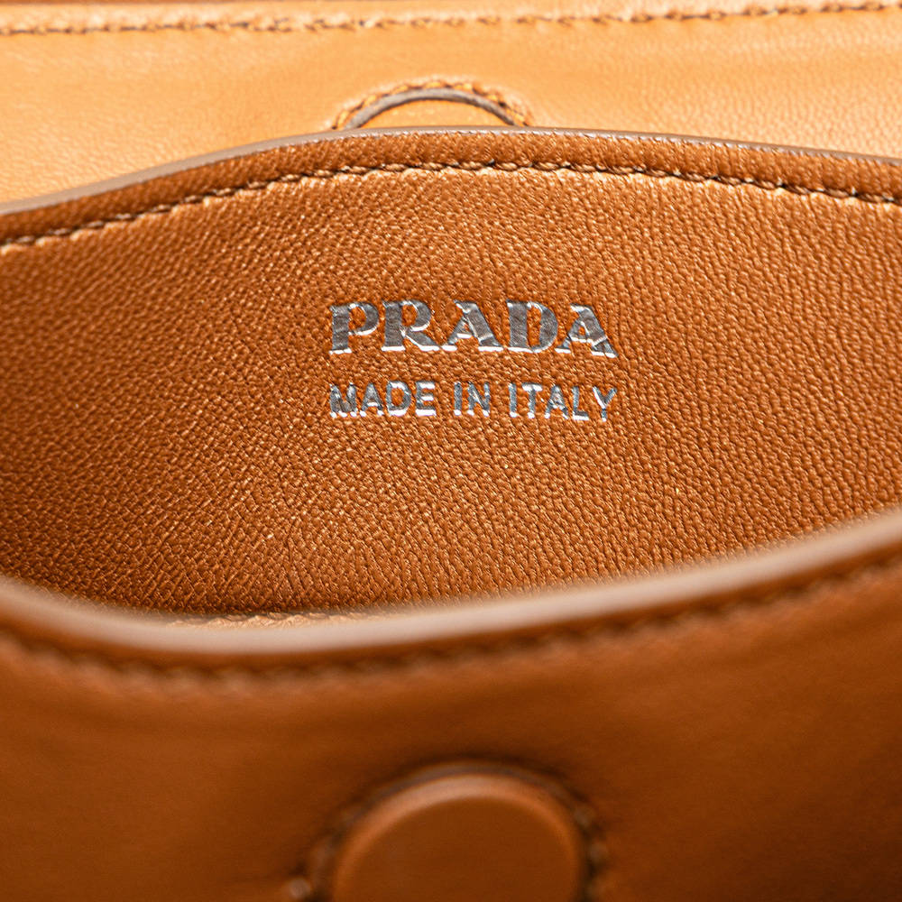 Pre-Loved Prada Medium Scamosciato Double Handle Tote - Picture 6 of 10